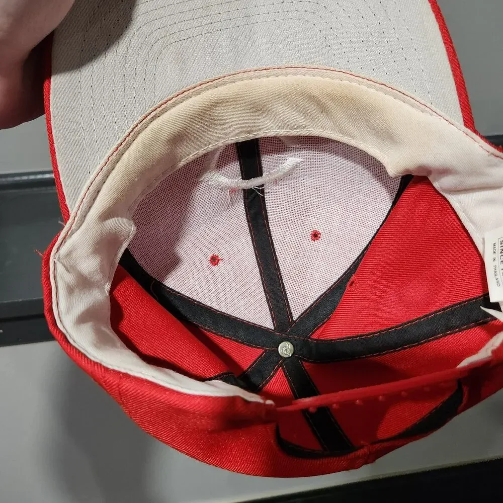 VTG 90s Cincinnati Reds American Needle MLB Baseball Snapback Hat Cap OSFA‎